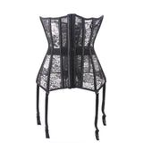 Corset à lacets pour femme au design élégant avec coupe ajustable pour un look raffiné.