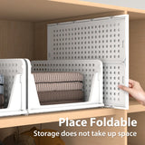 Lot de 4 organisateurs de rangement pour armoire